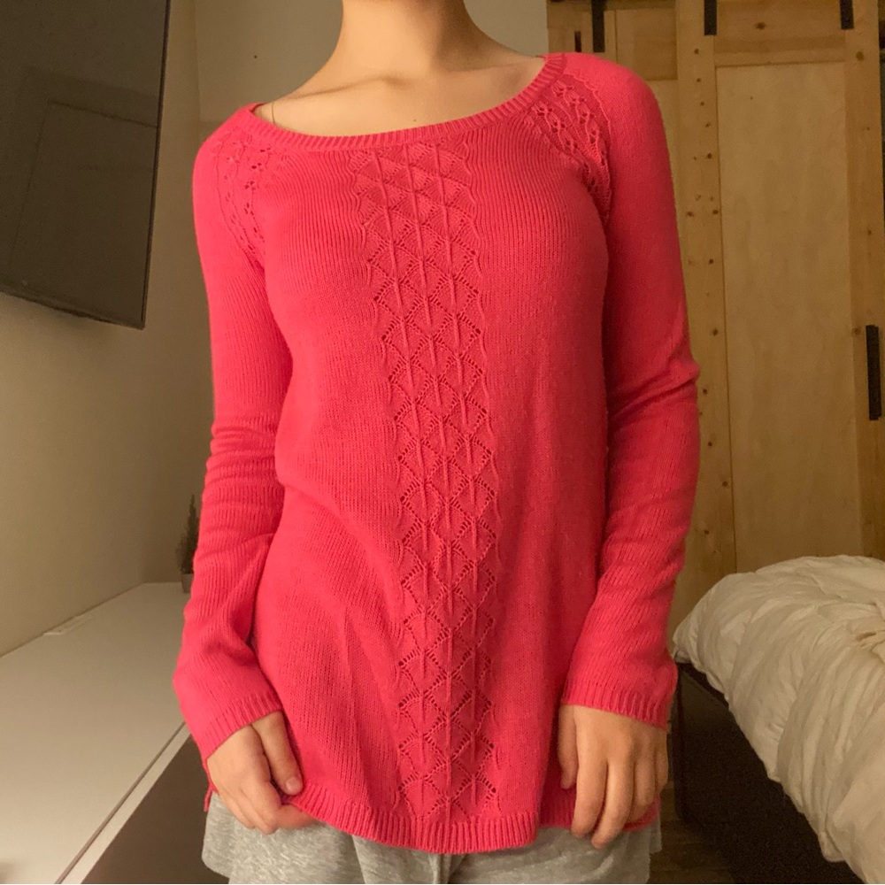 Vintage Early 2000s Pink Candies Knit Sweater
